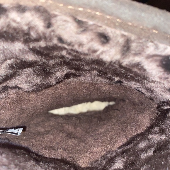 Bear Paw Boots Brown Suede Sheepskin Wool Blend Womens Size 11 - Picture 8 of 14